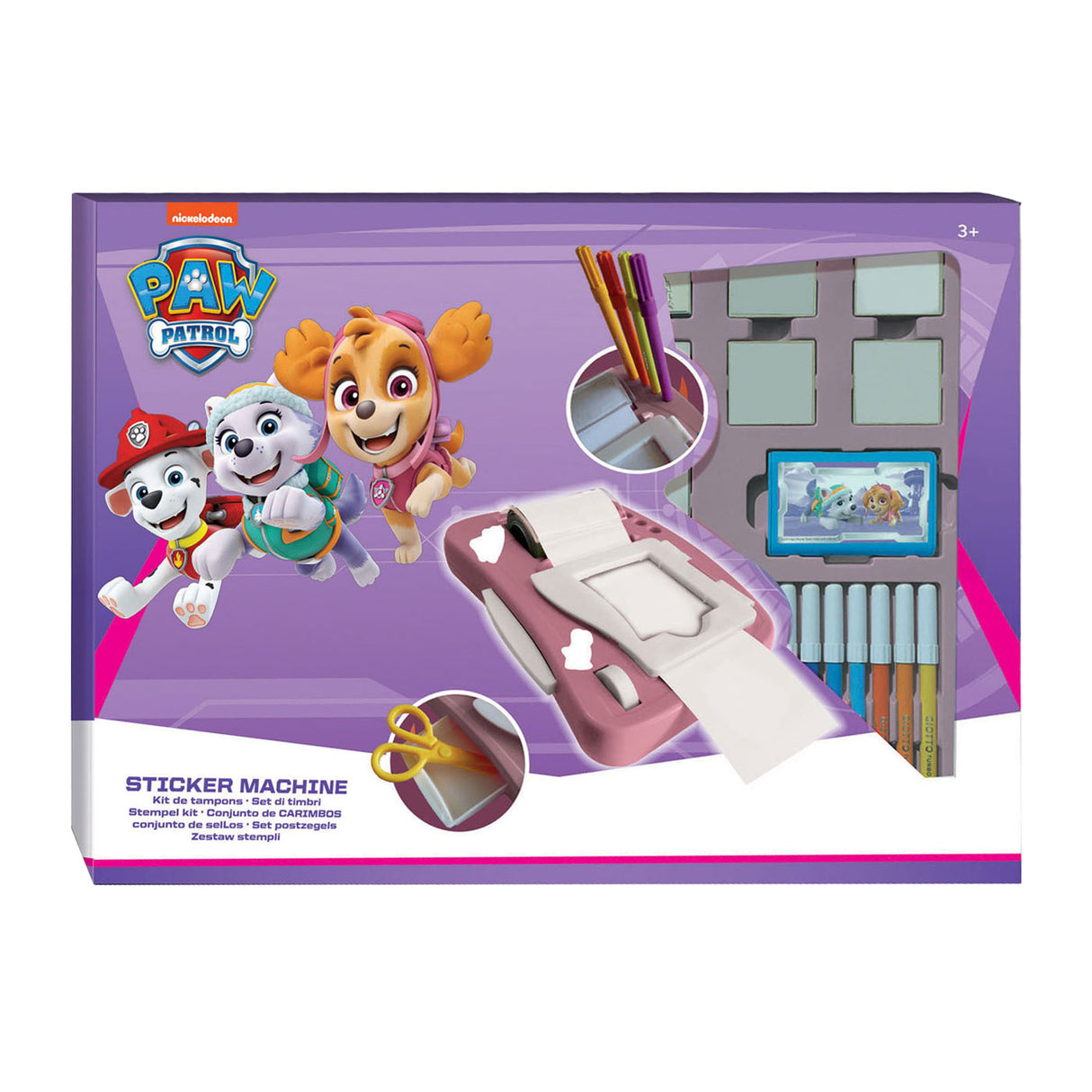 Ensemble de machines d'autocollage Skye Patrol multiprint PAW