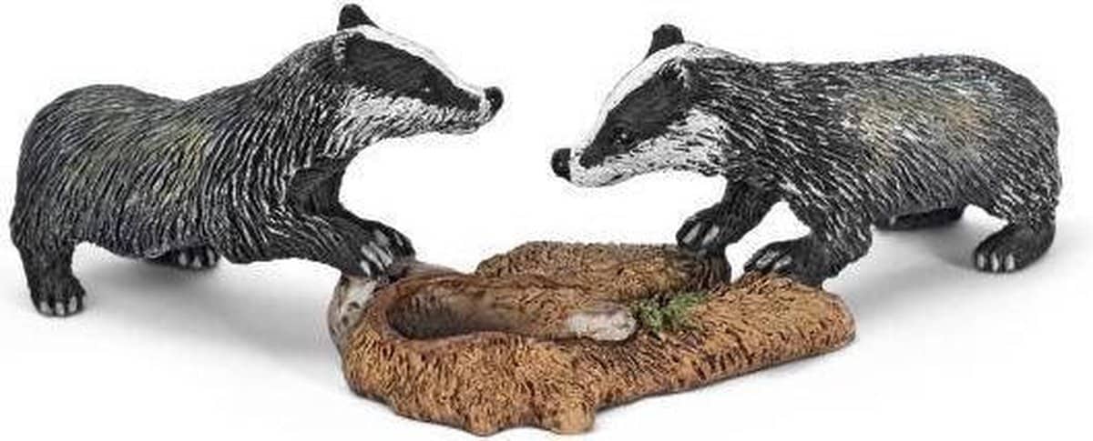 Schleich blaireau bébés 146518