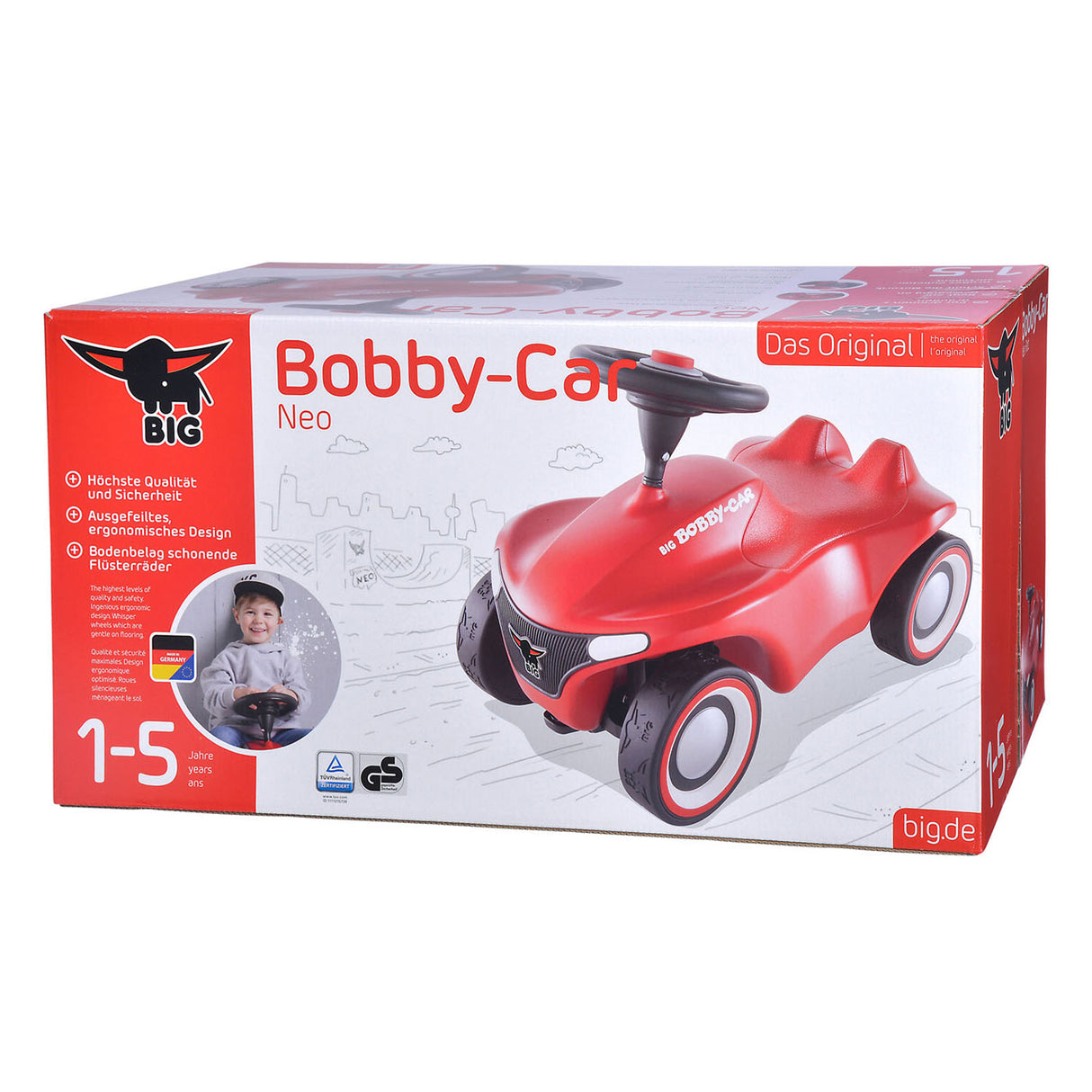 Big Bobby Car Neo - Red