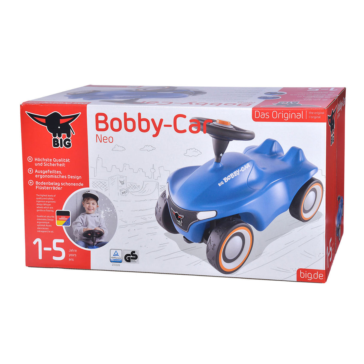 Big Bobby Car Neo - Bleu