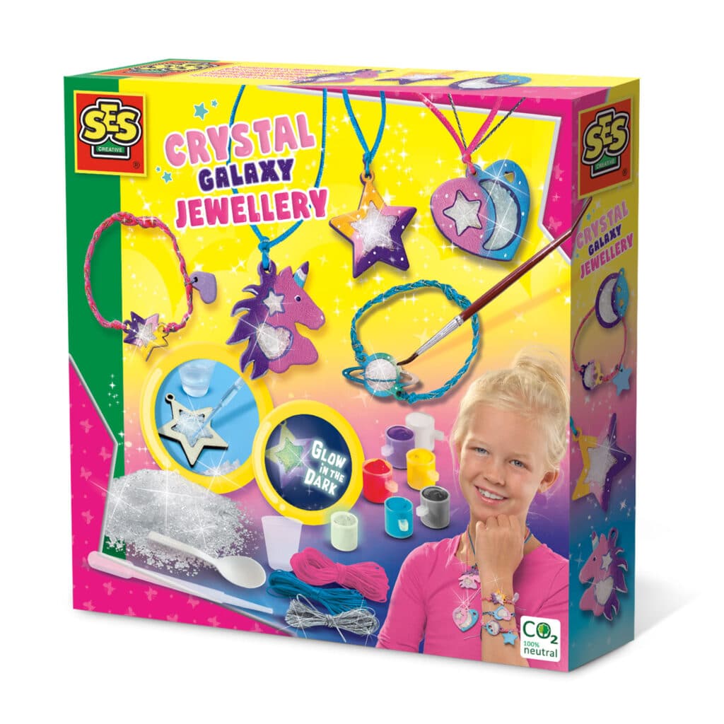 Bijoux galaxie de cristal Ses