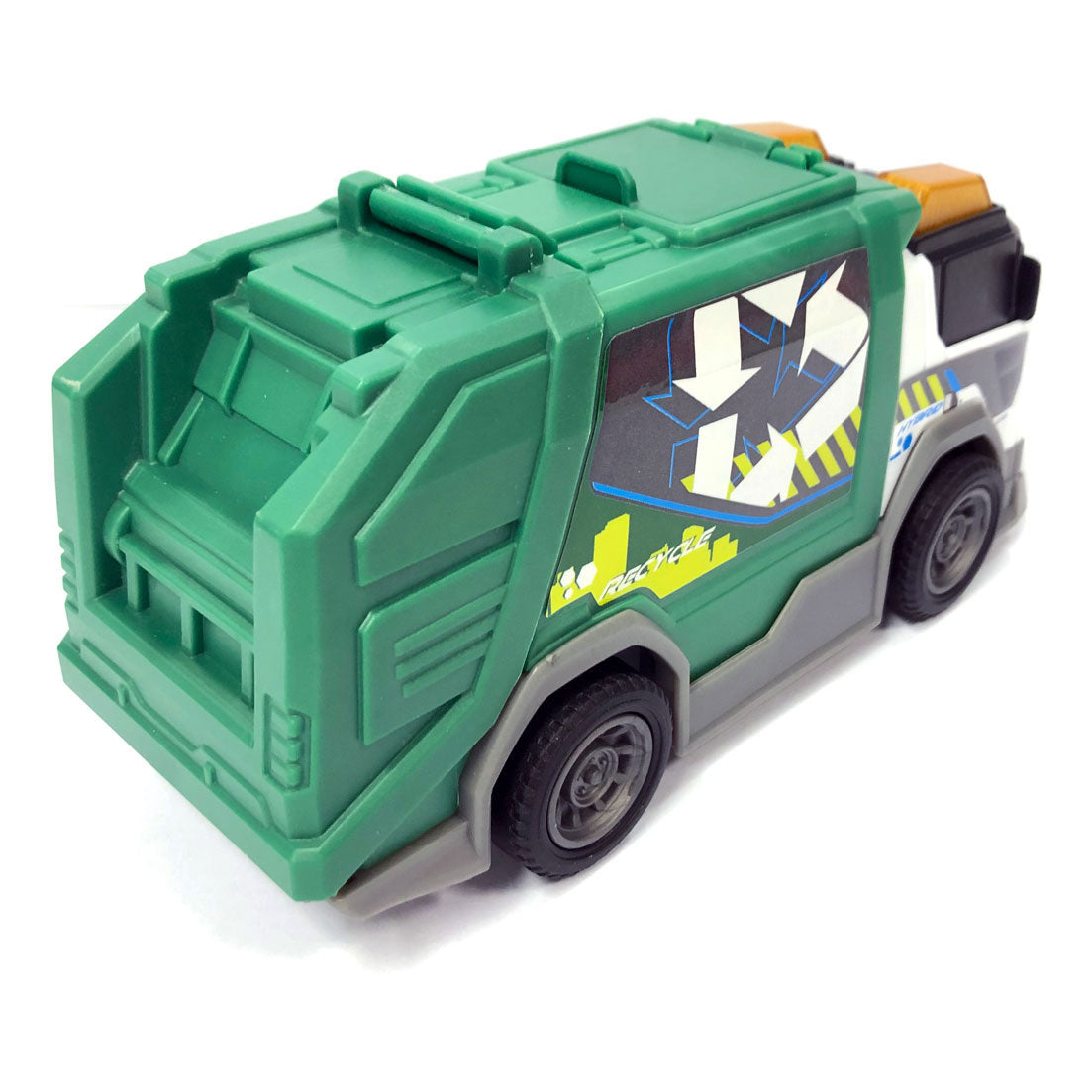Camion poubelle Dickie avec lumière et son