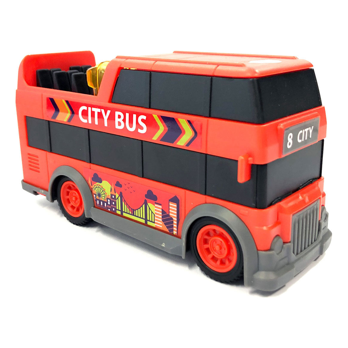 Bus urbain Dickie avec lumière et son