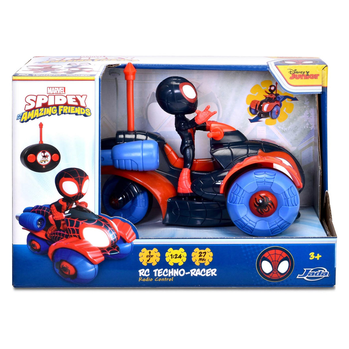 JADA TOYS JADA RC MILES MORALES TECHNO-RACER