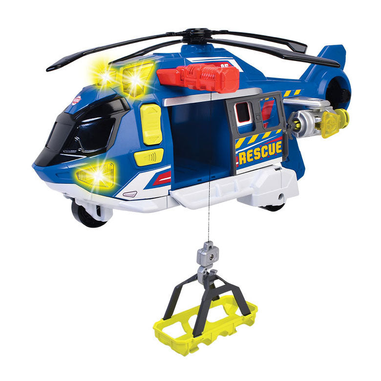 Hélicoptère de sauvetage Dickie bleu