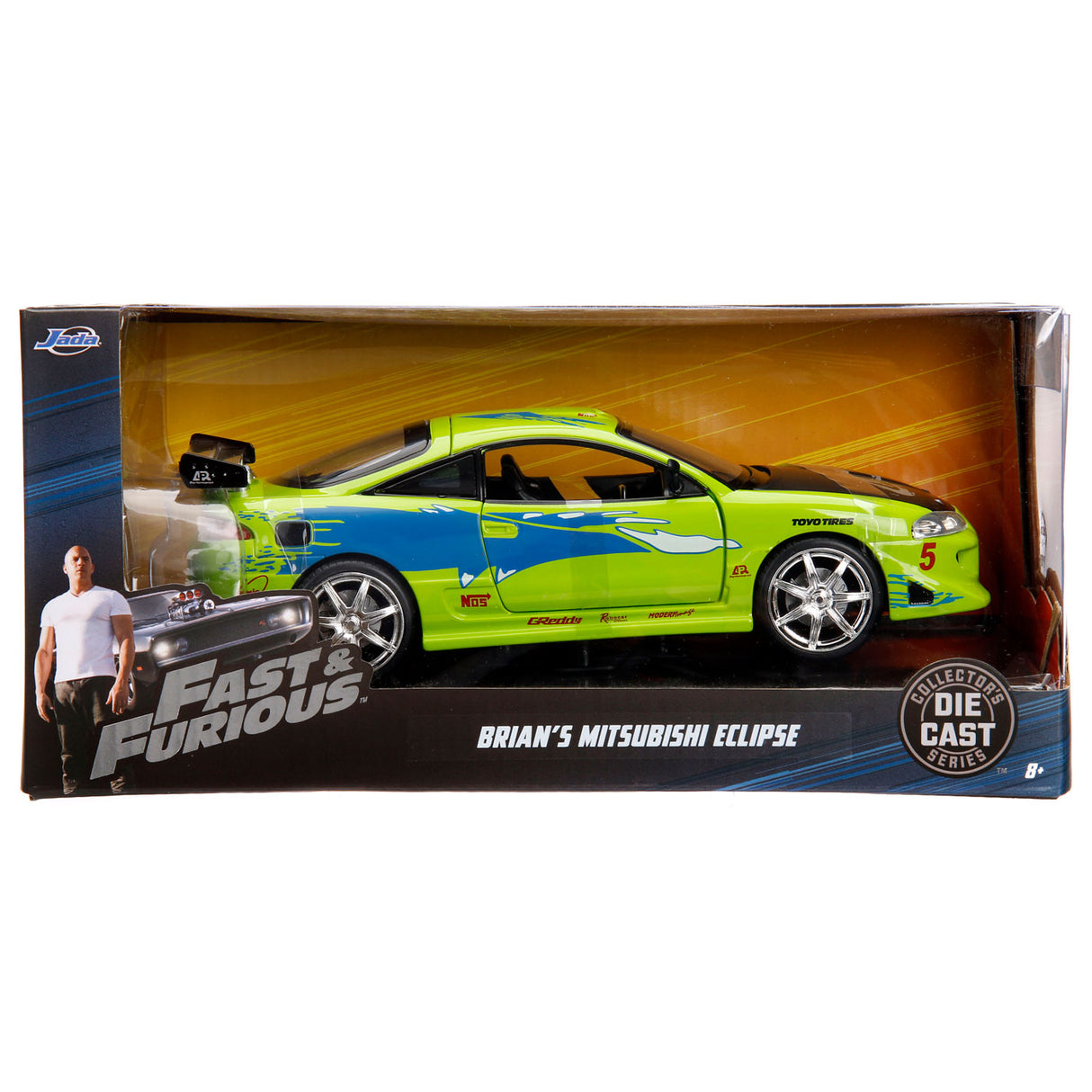 Jada Toys Jada moulé sous pression Fast Furious 1995 Mitsubishi 1:24