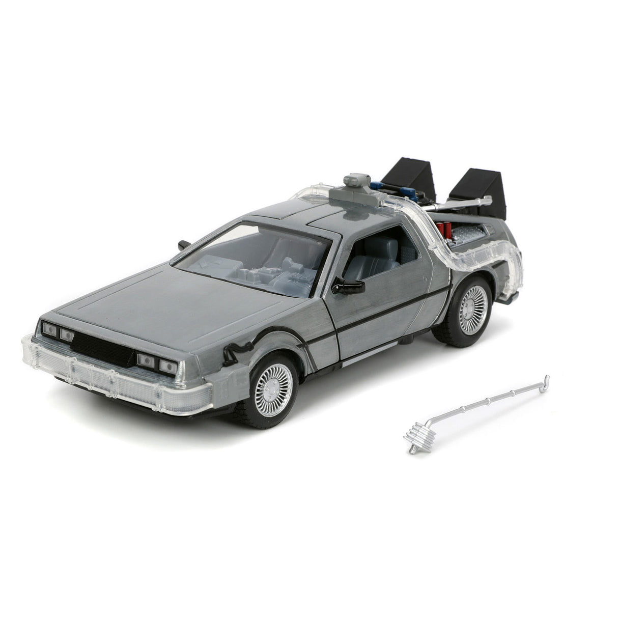 Jouets Jada - machine à voyager dans le temps - retour vers le futur - voiture - 1 24