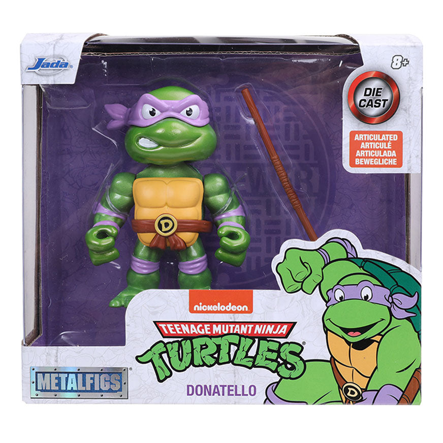 Jada Toys Figurines en métal Jada Tortues Ninja mutantes adolescentes moulées sous pression - Donello