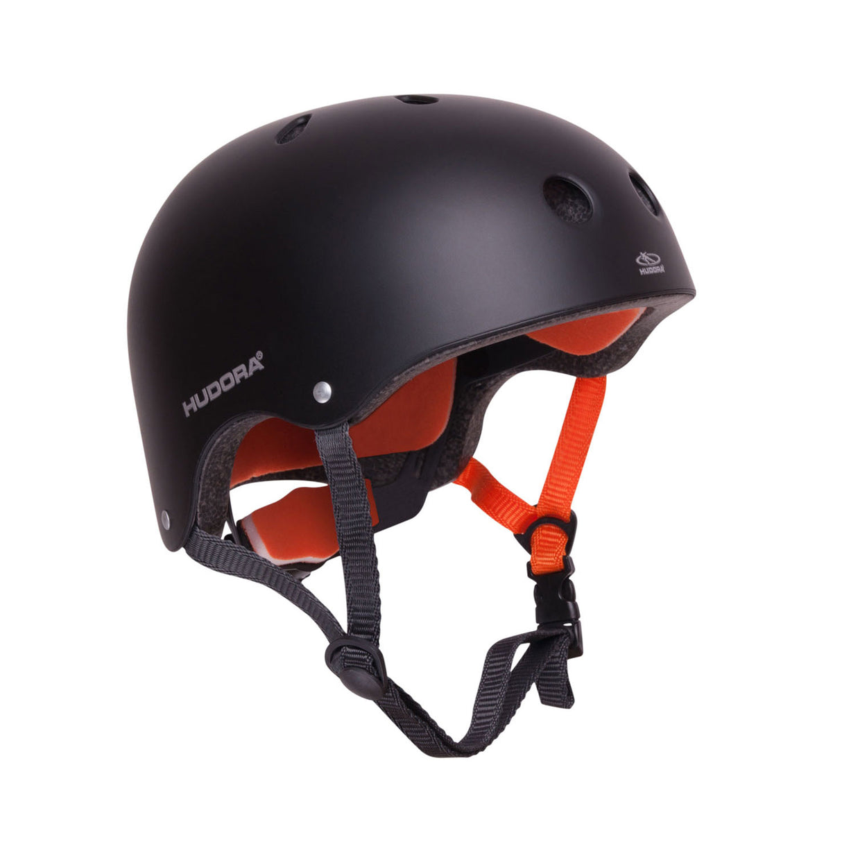 Casque de skate Hudora anthracite - taille 51-55