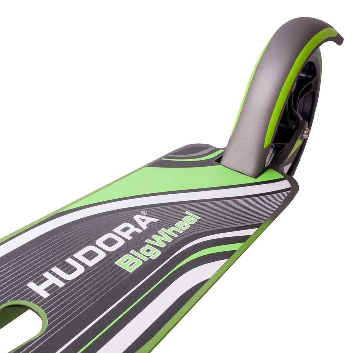 Hudora scooter grande roue step rx205 - gris vert