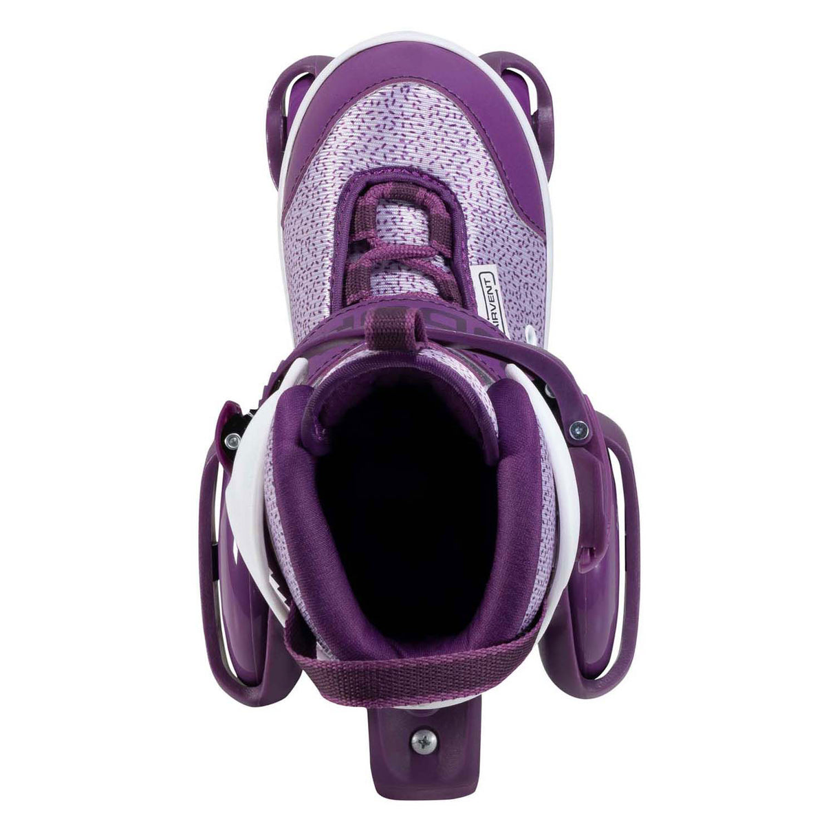 Hudora patins à roulettes mon premier quad violet, taille 30-33
