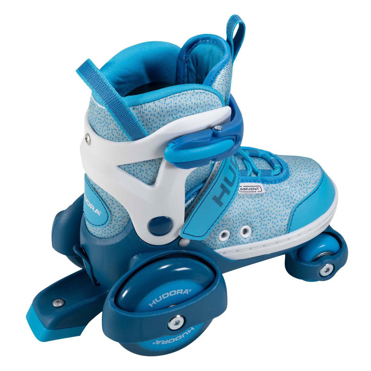 Hudora patins à roulettes mon premier quad bleu, taille 26-29
