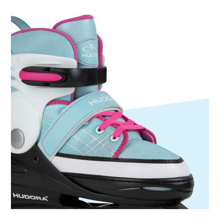 Hudora rollers basic menthe, taille 34-37