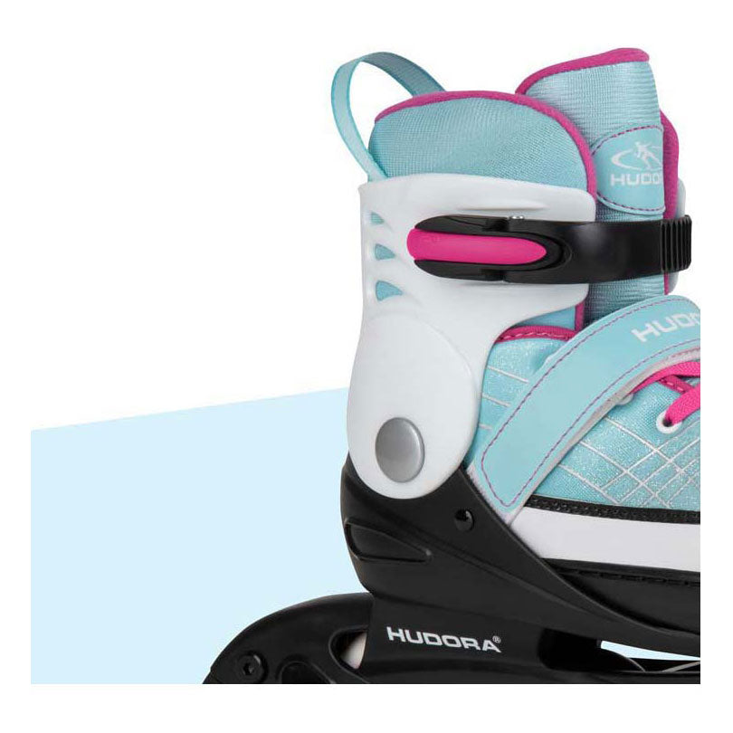 Hudora rollers basic menthe, taille 34-37