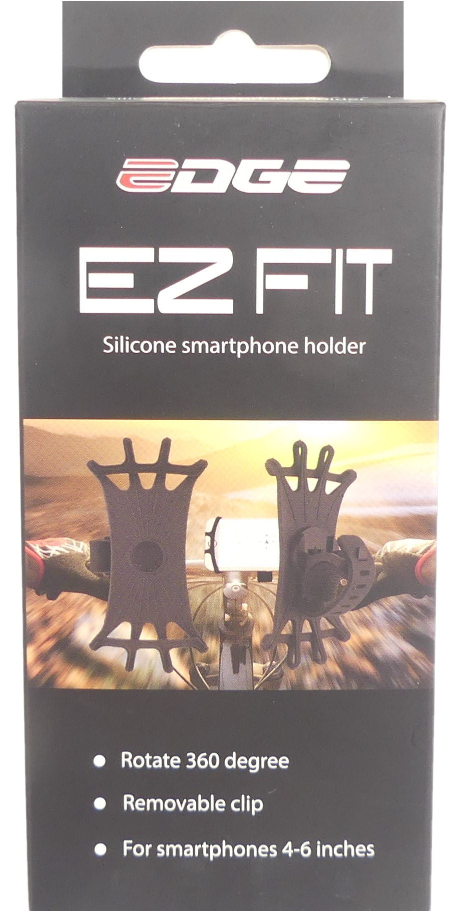 Support de téléphone EZ Fit 360 ° Bleu silicone