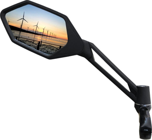 Miroir sur le bilan de luxe noir gauche BlackB. pilotage.