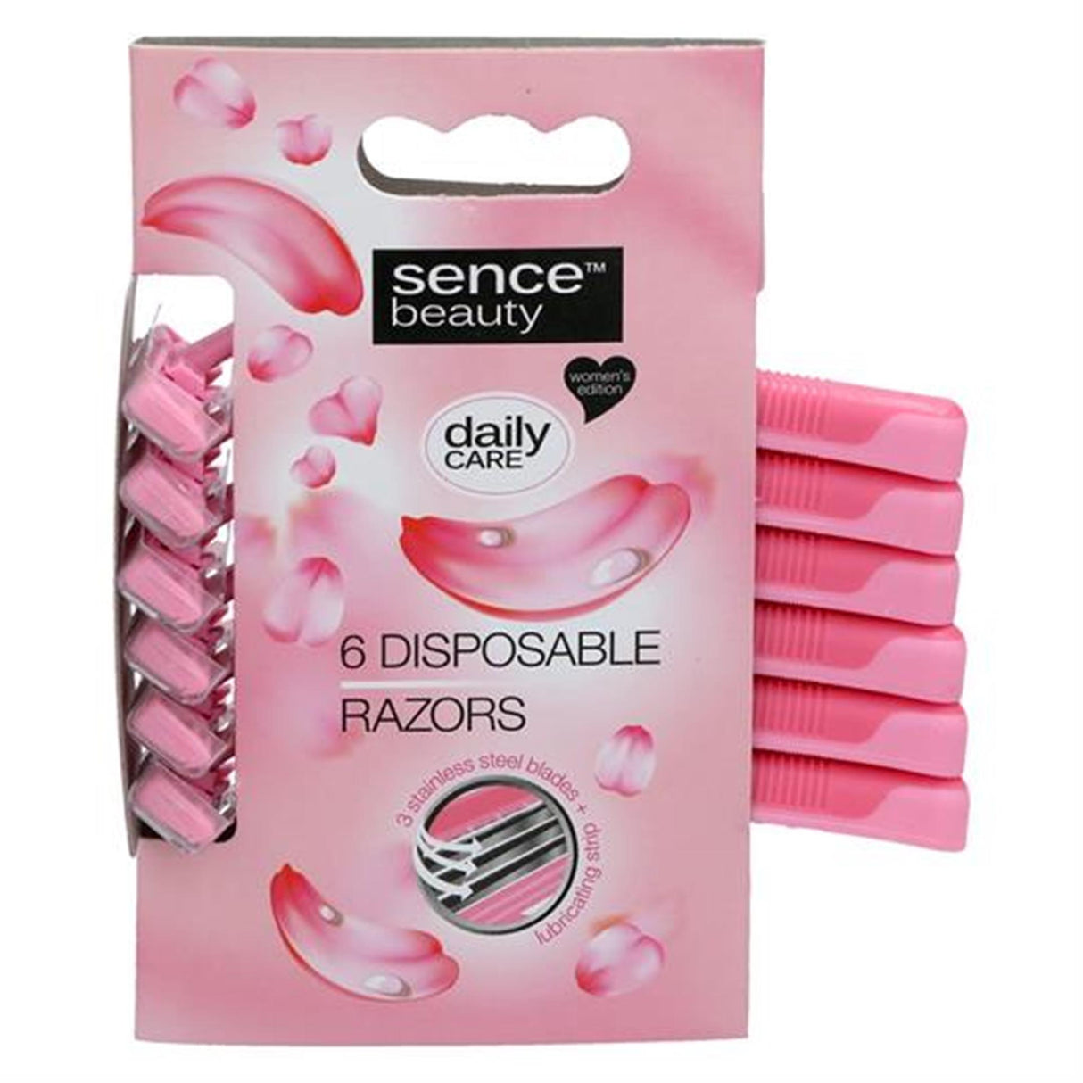Sence rasoirs lames de rasoir 6 pièces femmes