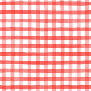 Via chasse nappe PVC 140 cm vichy rouge