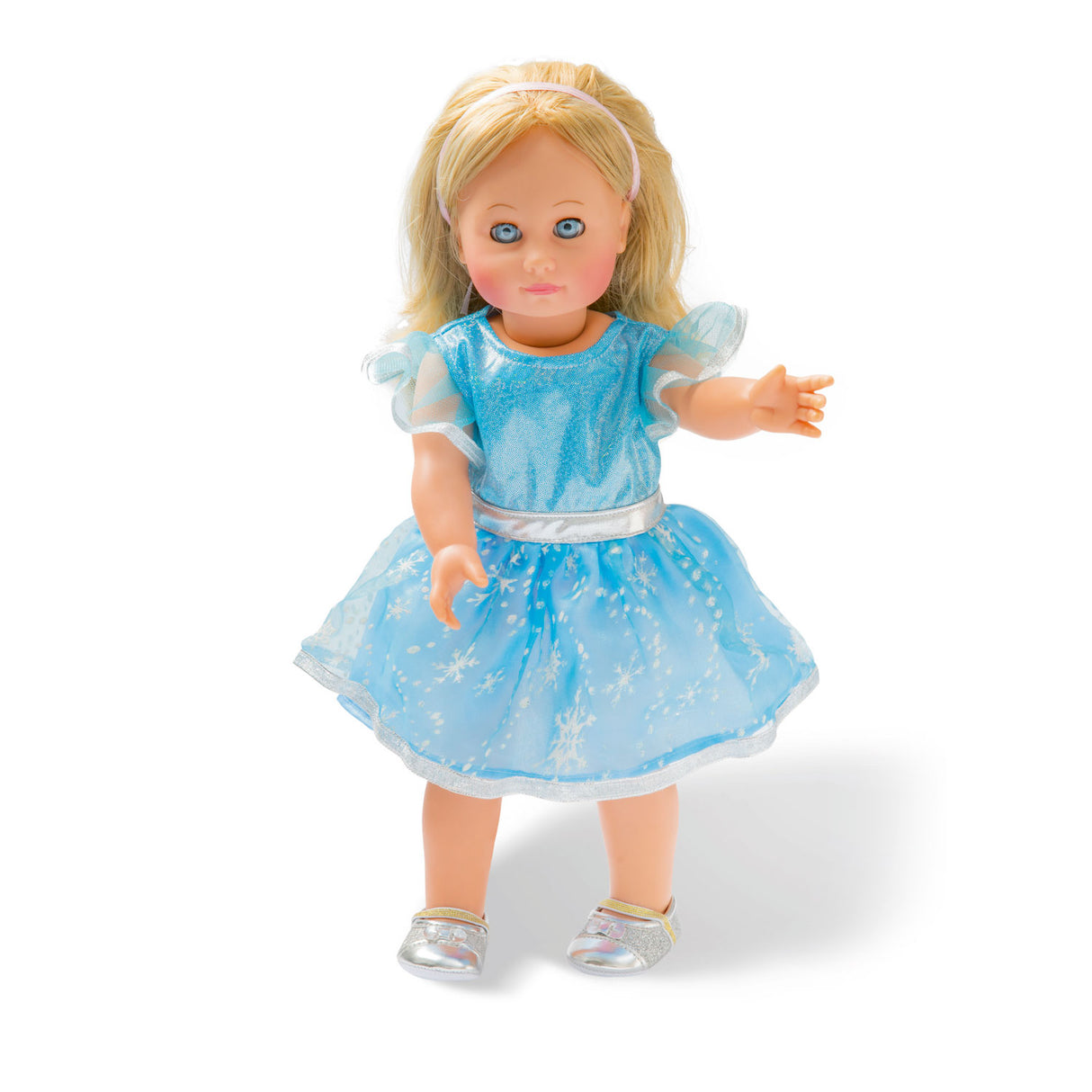 Robe de poupée princesse des glaces Heless, 28-35 cm