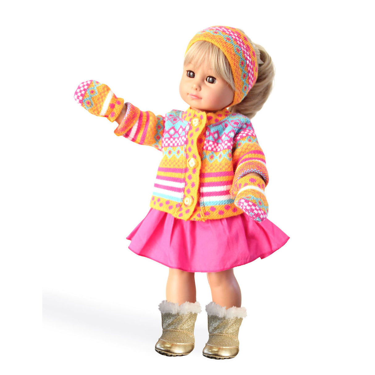 Heless Doll gilet avec jupe, 28-35 cm