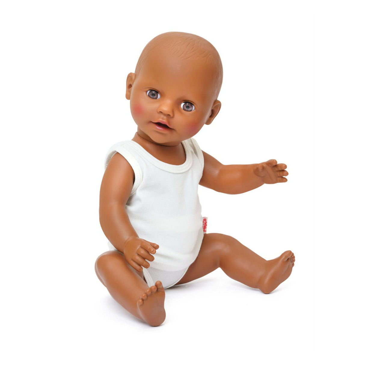 Sous-vêtements et chemise de poupée Heless blanc, 28-35 cm