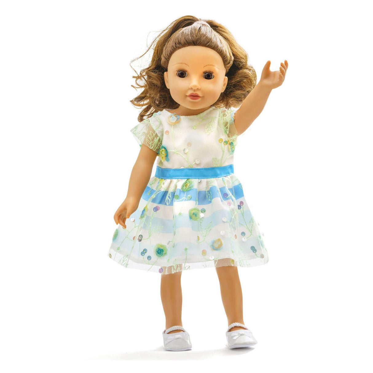 Heless Doll Robe Sea of Flowers, 35-45 cm