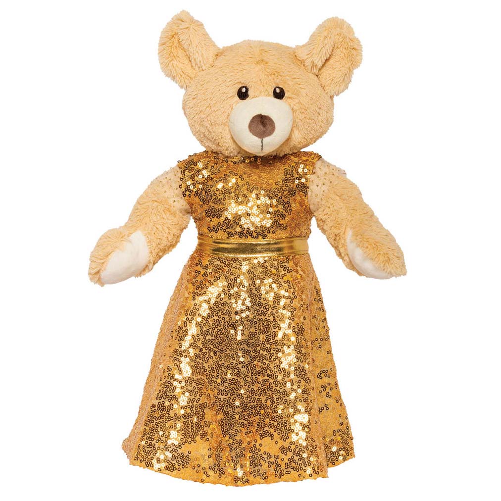 Robe de poupée Heless étoile dorée, 28-35 cm