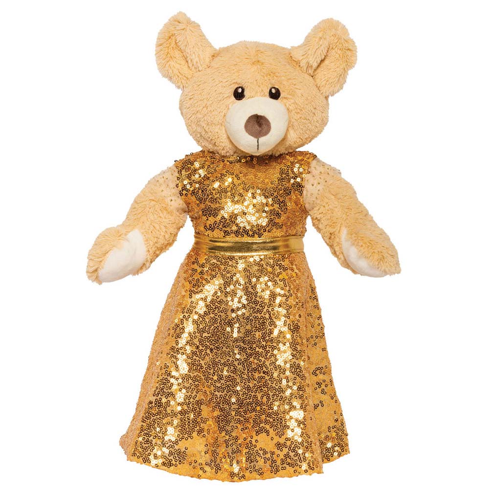 Robe de poupée Heless étoile dorée, 35-45 cm