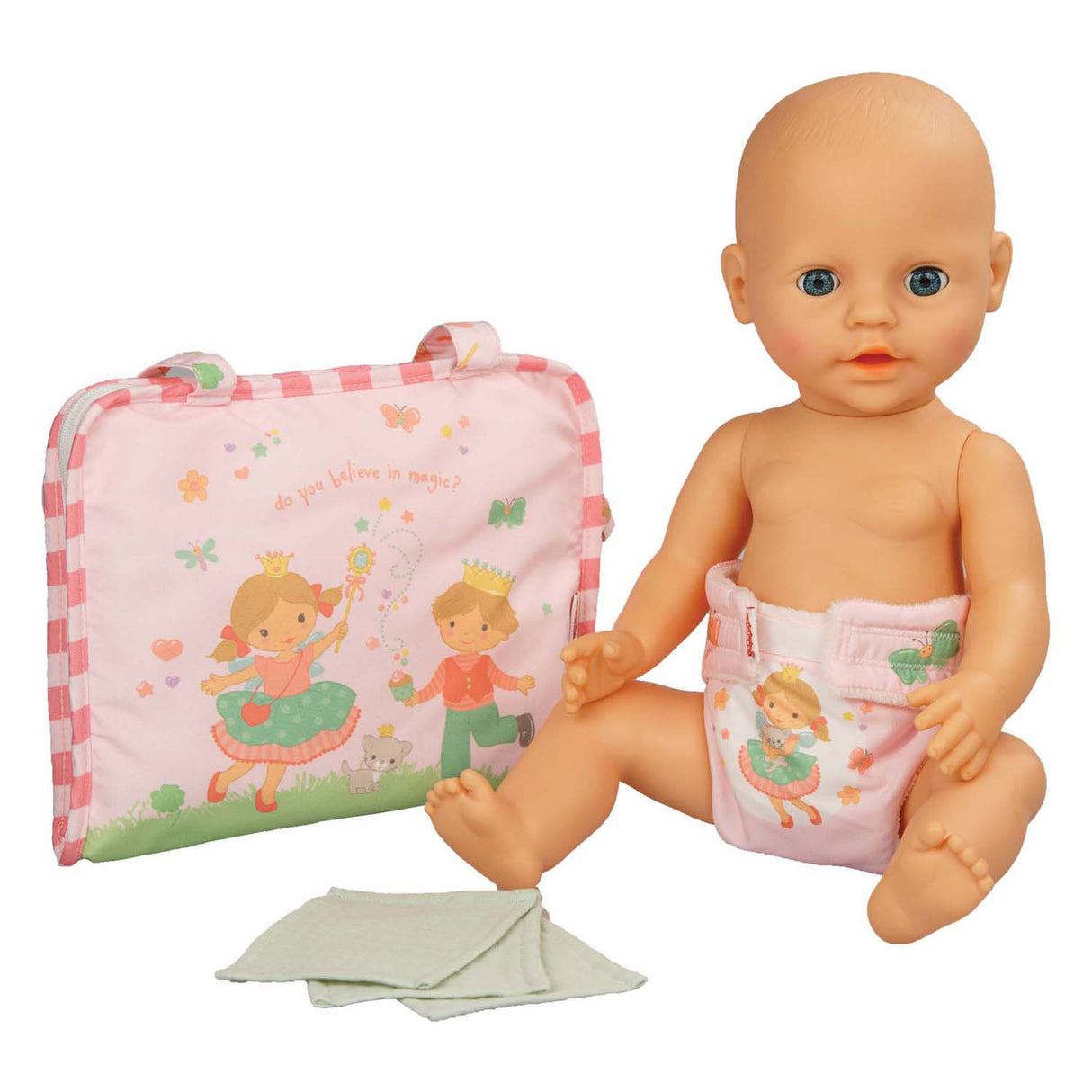Sac à langer pour poupée Heless princesse emily
