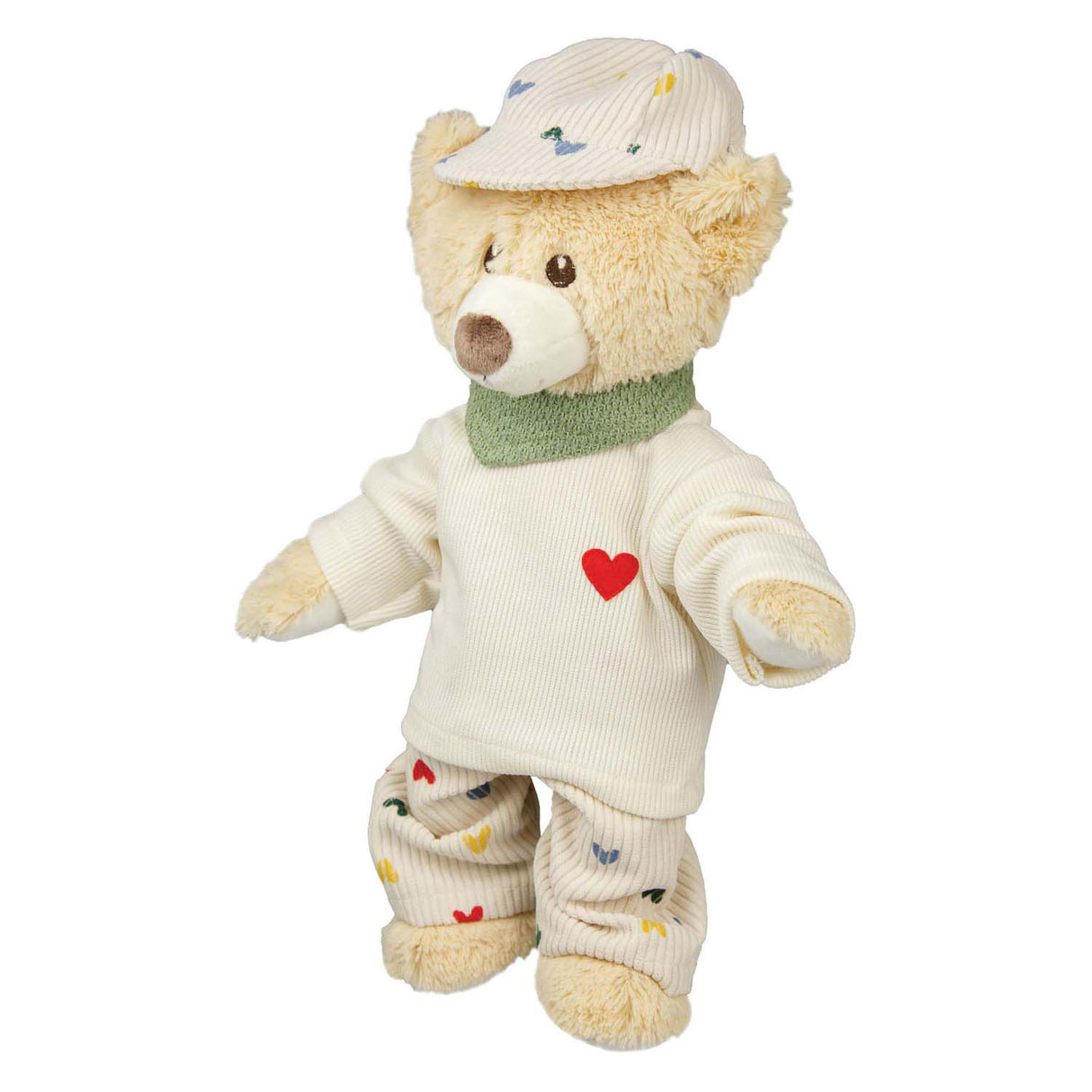 Heless chapeau de poupée confettis coeur, 35-45 cm