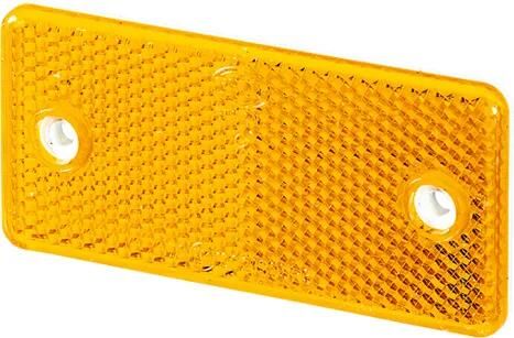 Hella réflecteur rétroéclairage 44x94 jaune pvc-geh.m.2bef.schr.