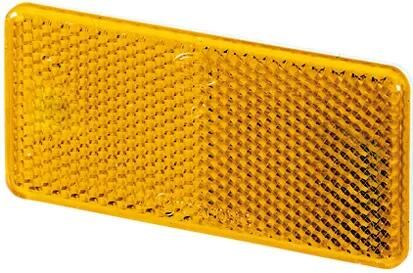 Hella réflecteur rétroéclairage 44x94 jaune autocollant