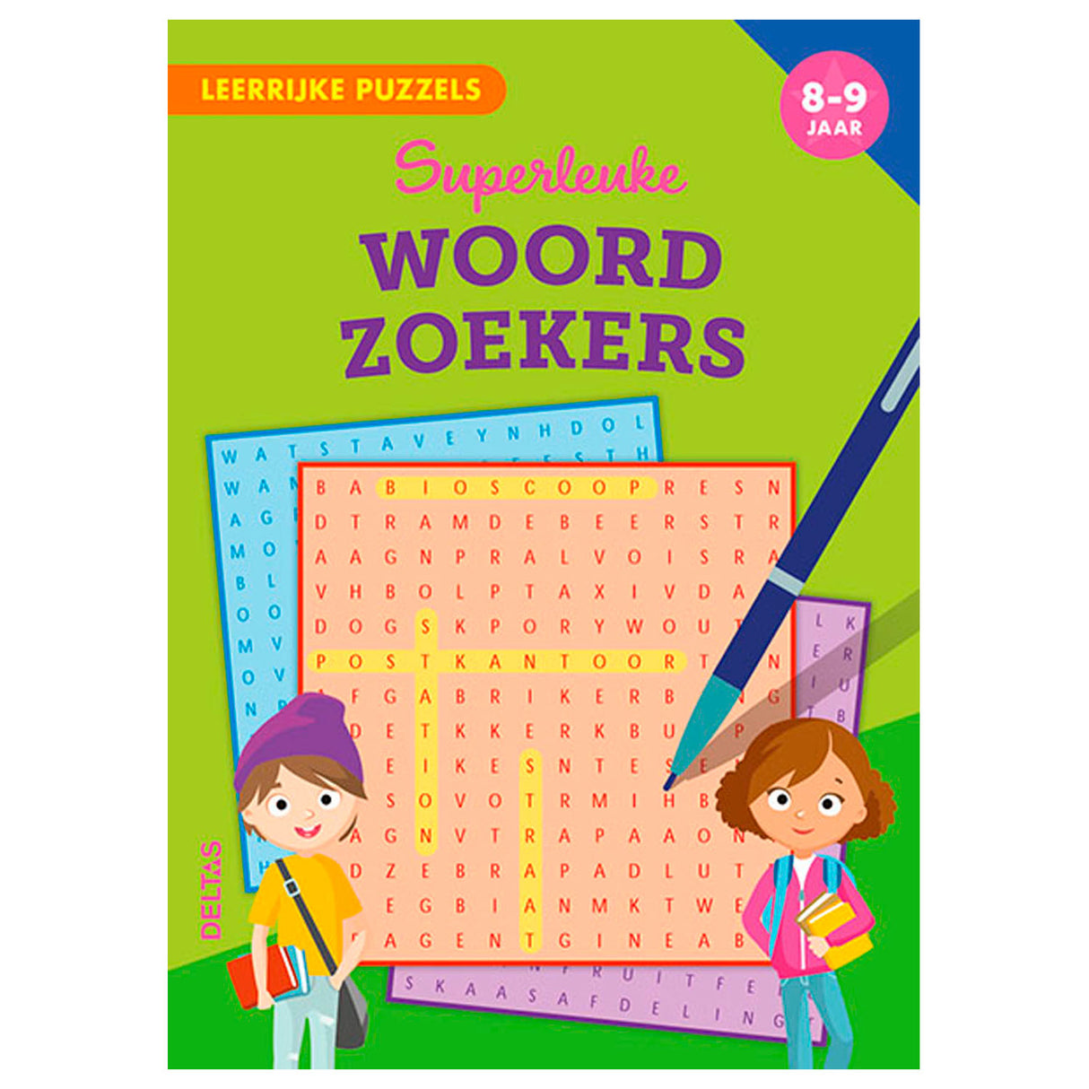 Deltas Super Fun Word Searchers (8-9 ans)