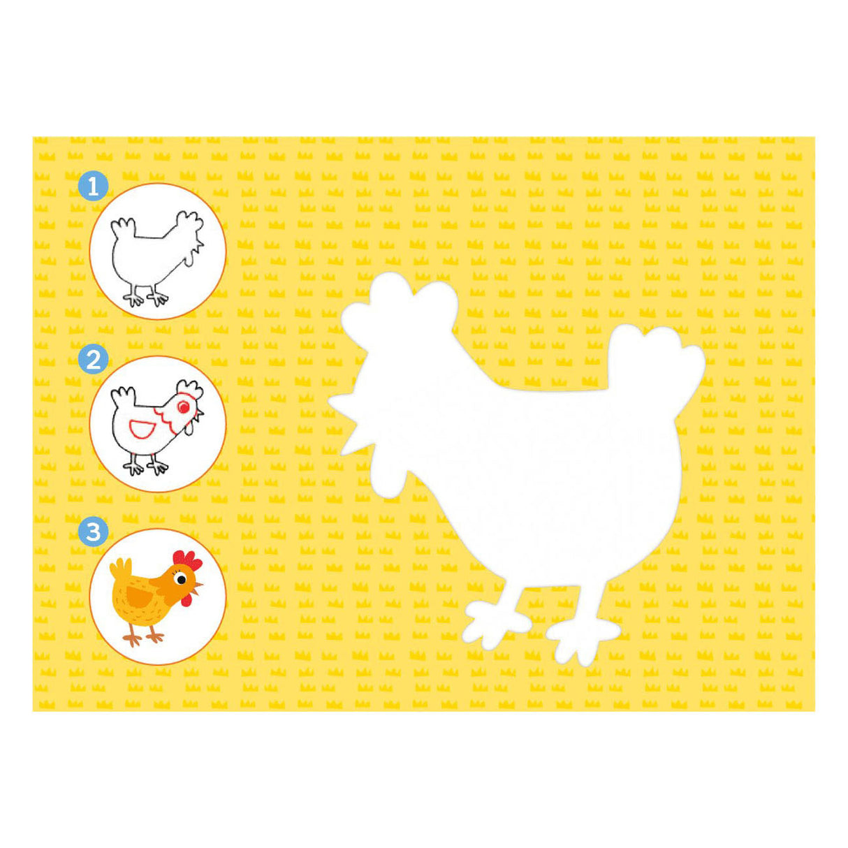 Cartes modèles Deltas - voici comment dessiner les animaux de la ferme