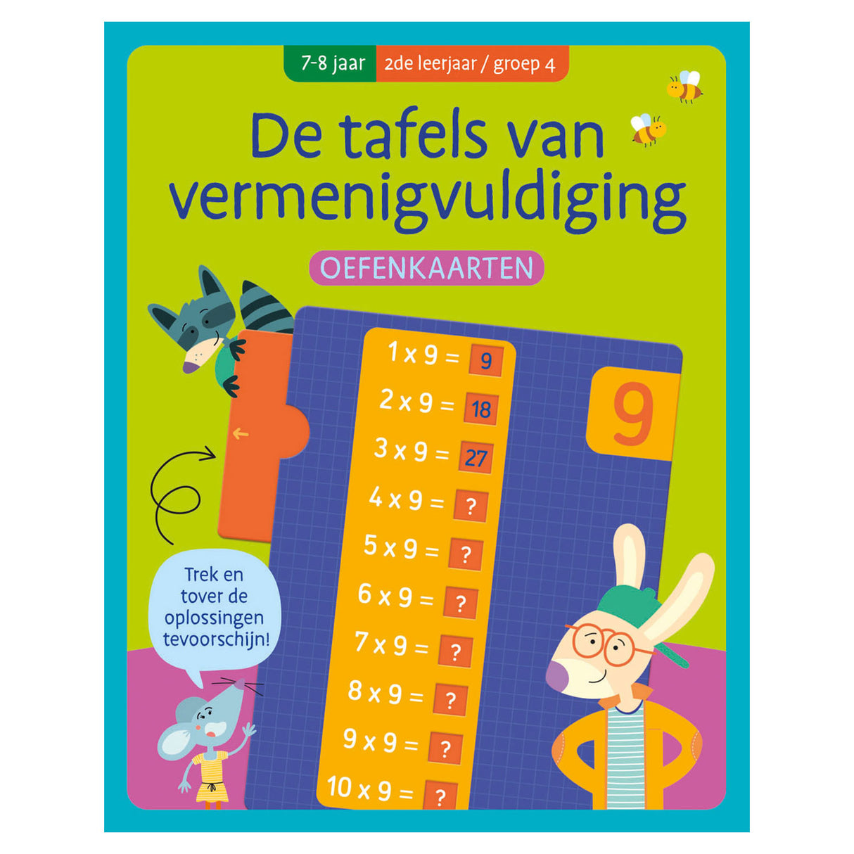 Cartes d'exercice deltas - les tableaux de multiplication