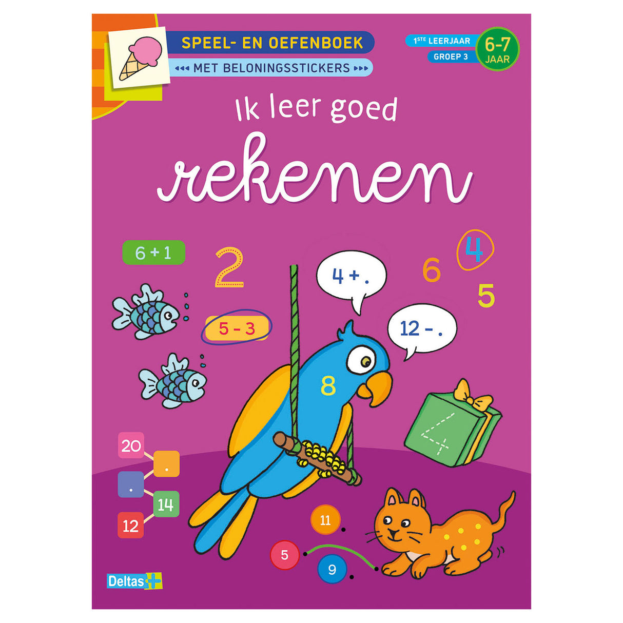 Deltas jeu et cahier d'exercices J'apprends à bien calculer (6-7 ans)