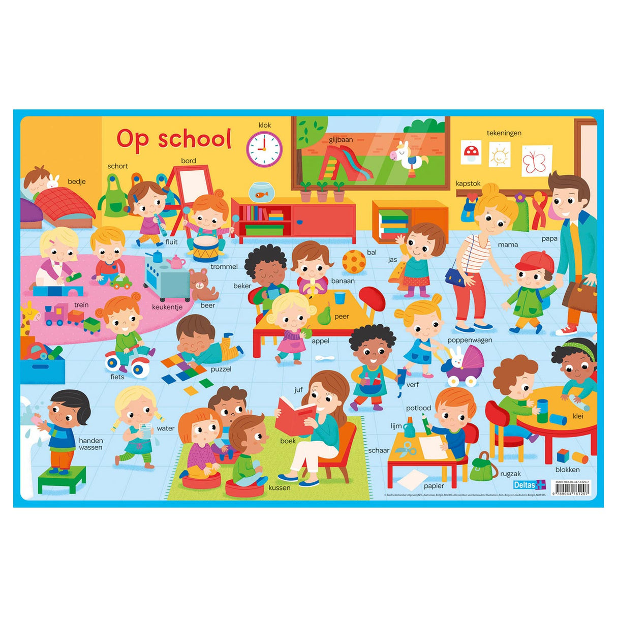 Tapis éducatifs Deltas préscolaire - à l'école