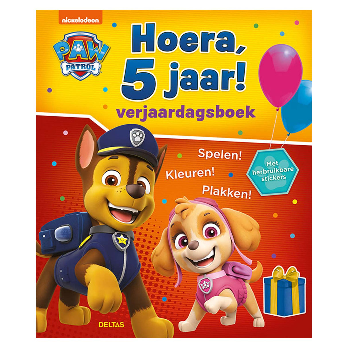 Livre d'anniversaire Deltas Paw Patrol - hourra, 5 ans !