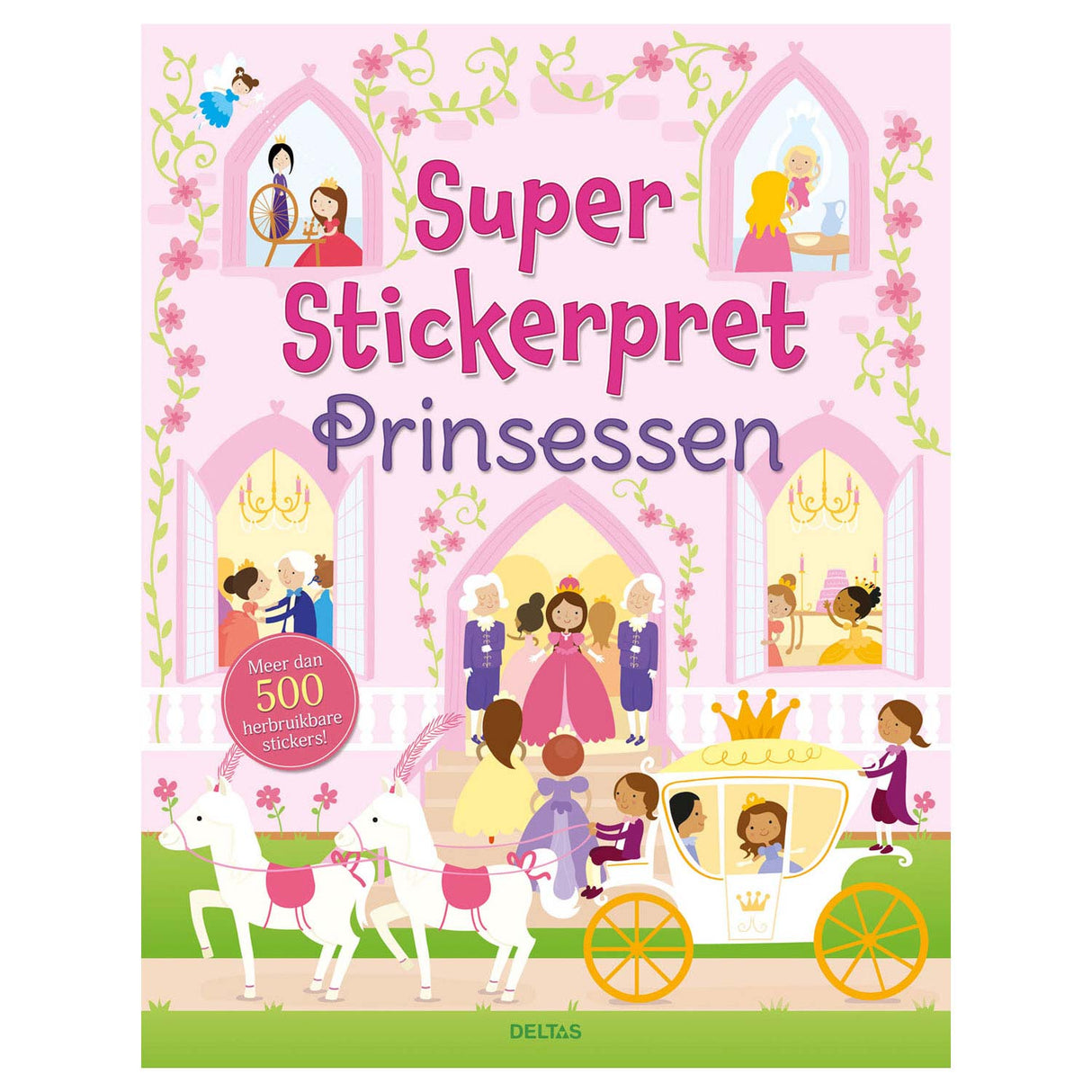 Deltas super autocollant amusant - princesses