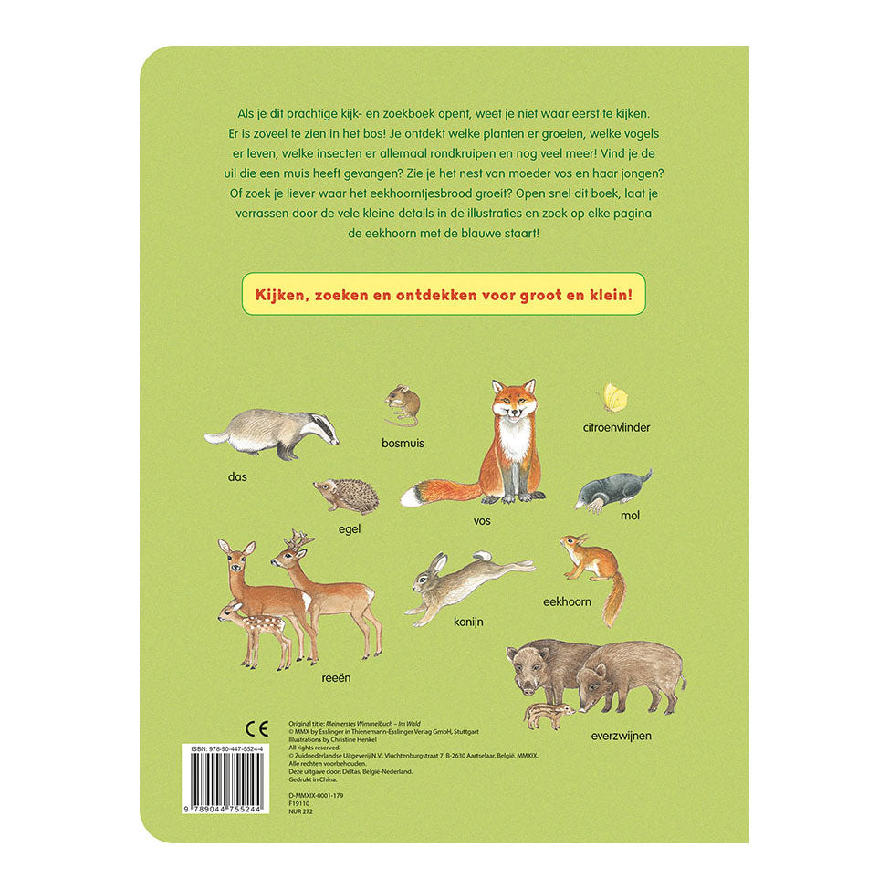 Livre de recherche et de recherche de Delta - dans la forêt