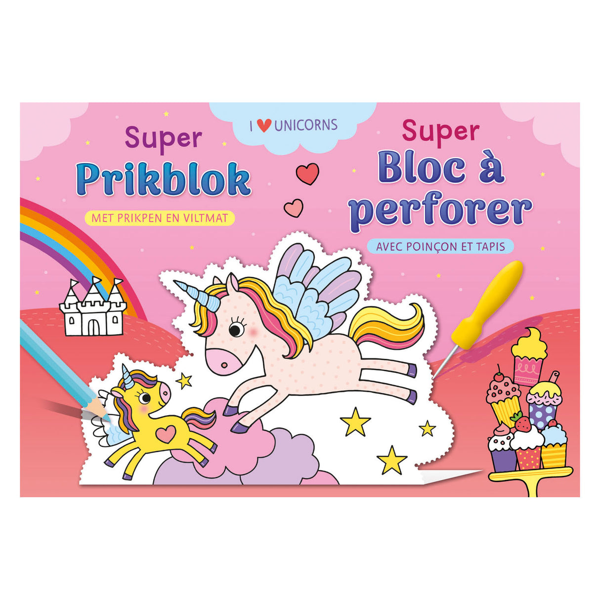 Super pin pad Deltas J'aime les licornes