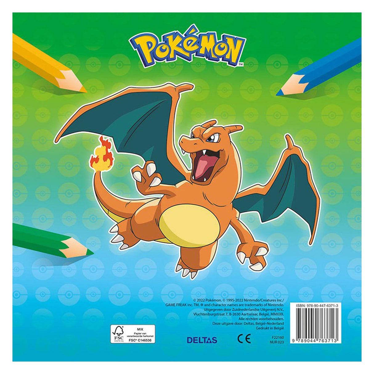 Deltas Pokemon Color Fun Coloring Livre