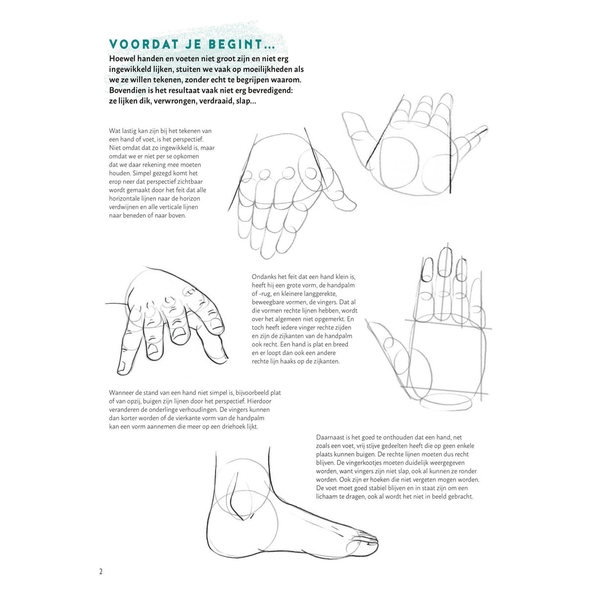 Les Deltas apprennent à dessiner les mains et les pieds étape par étape, livre de loisirs