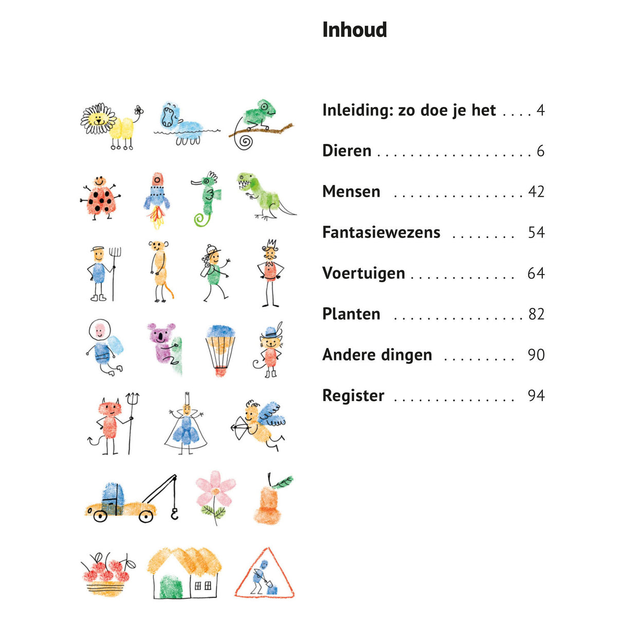 Deltas Je peux dessiner 101 choses avec un livre de peinture au doigt