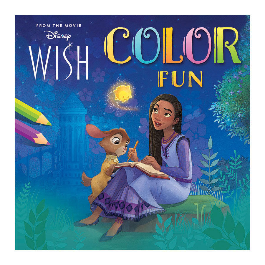 Livre de coloriage Deltas Disney Color Fun Wish