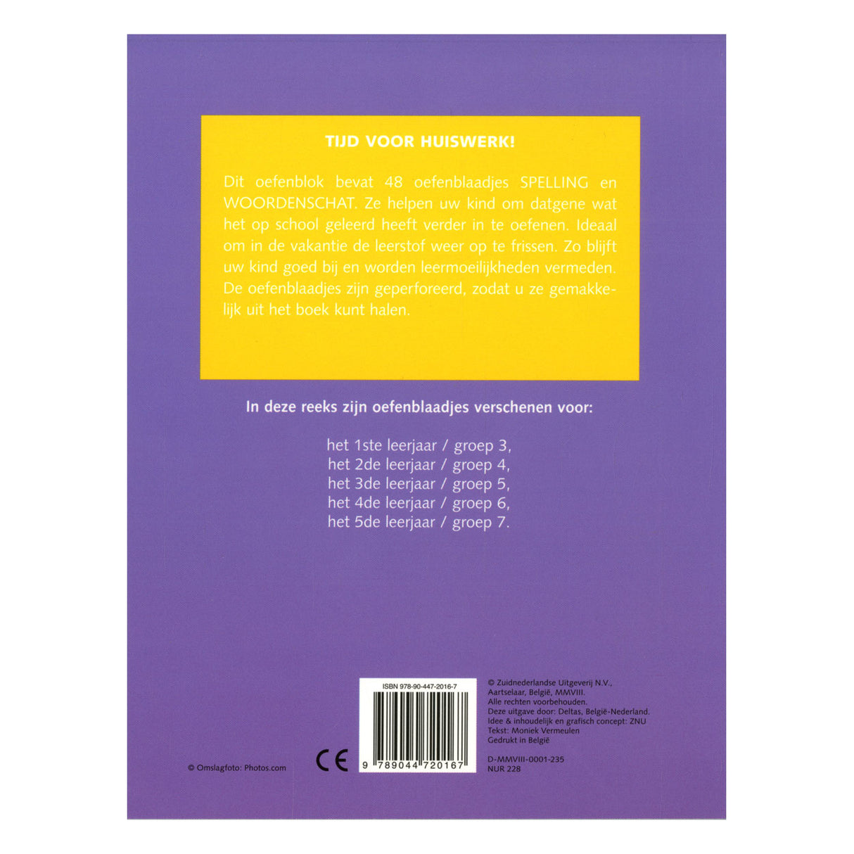 Fiches d'exercices d'orthographe et de vocabulaire Deltas (9-10 ans)