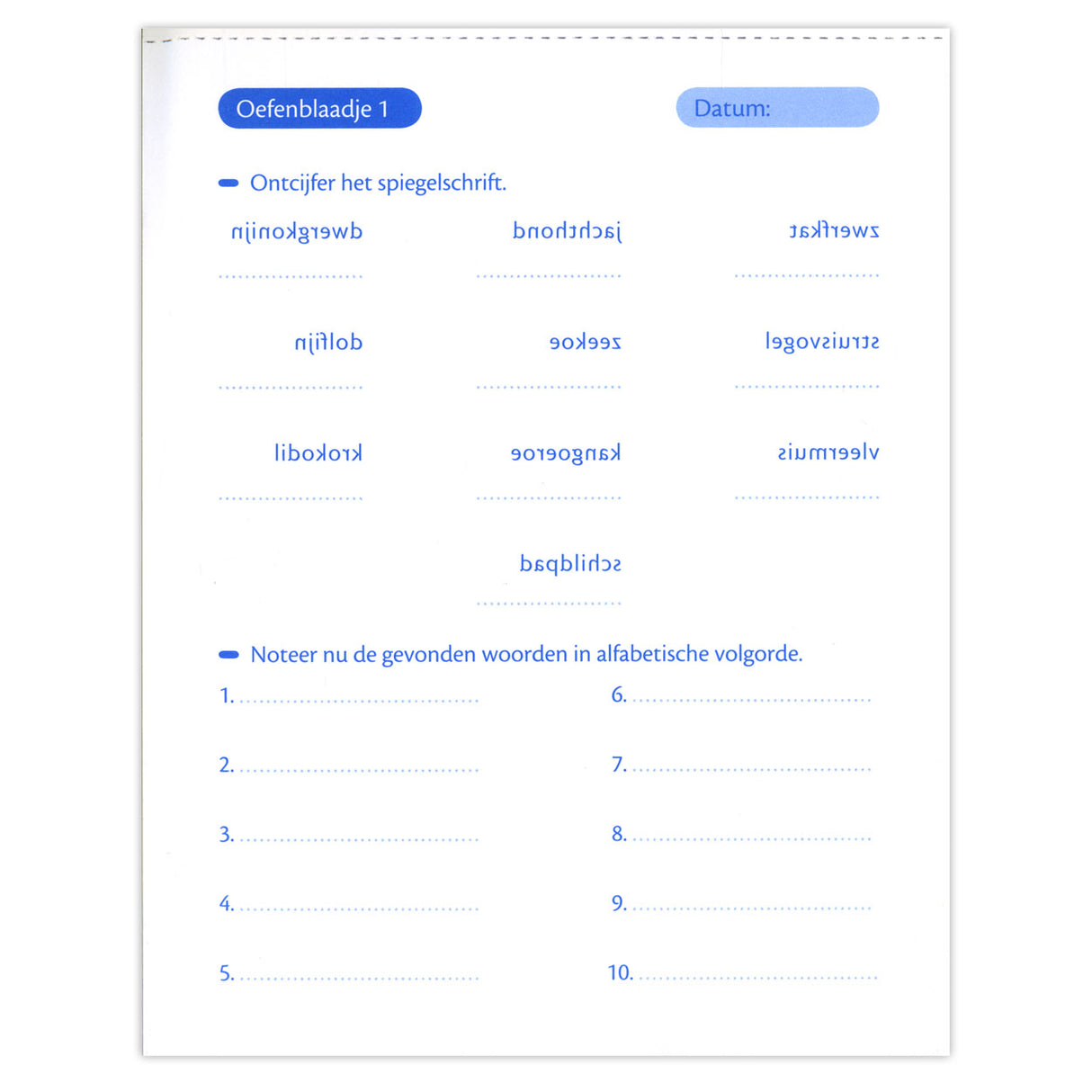 Fiches d'exercices d'orthographe et de vocabulaire Deltas (9-10 ans)