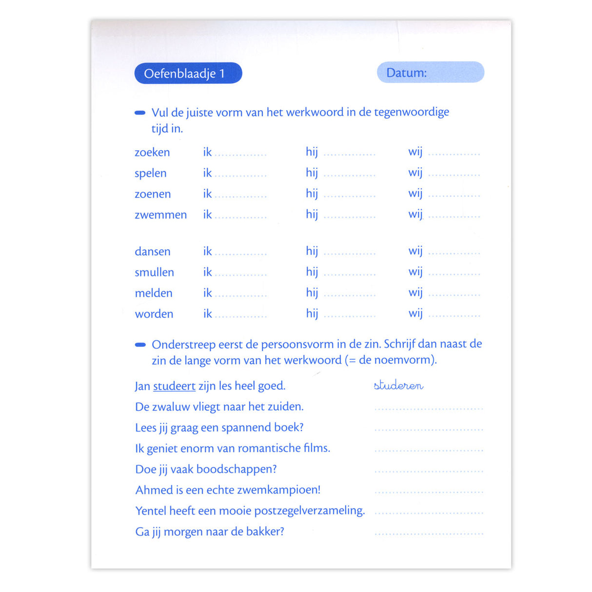 Fiches d'exercices d'orthographe et de vocabulaire Deltas (10-11 ans)