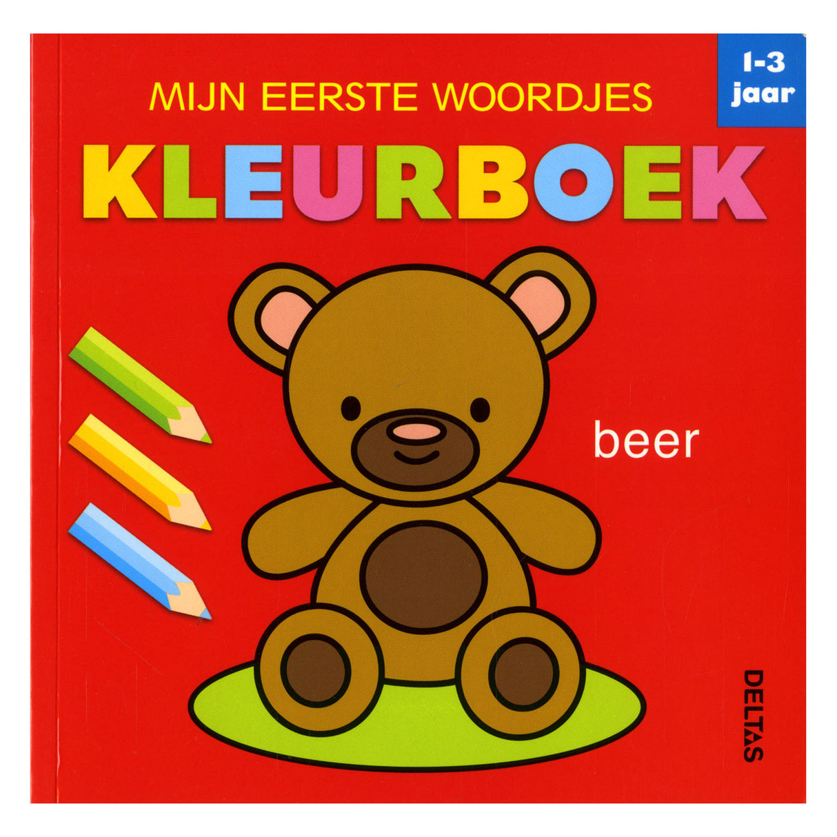 Livre de coloriage Deltas mes premiers mots