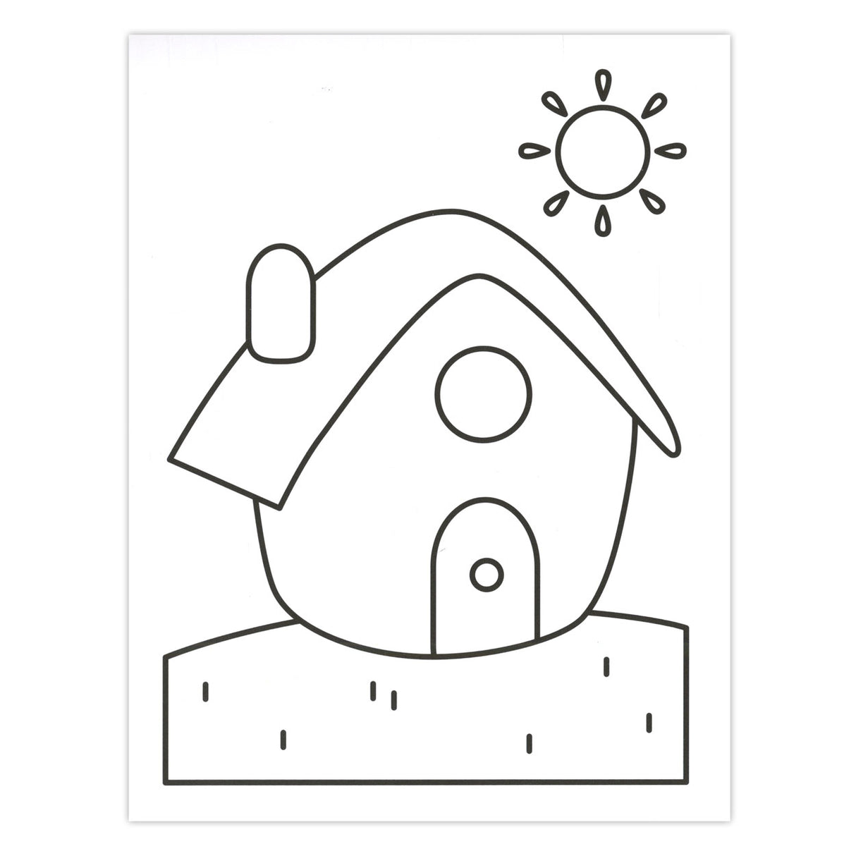 Livre de coloriage fou Deltas (3-4 ans)